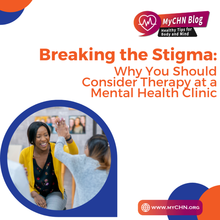 Considering therapy at a mental health clinic