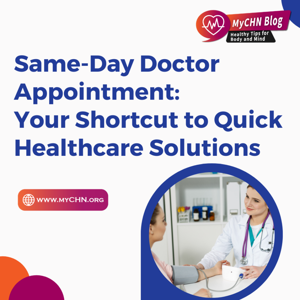 Same day doctor appointment