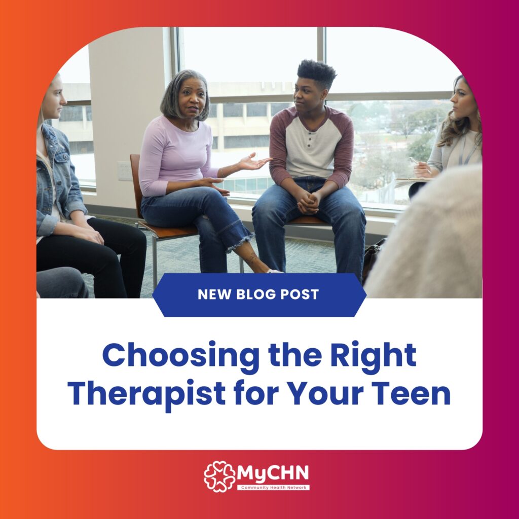 therapist for teenagers near me